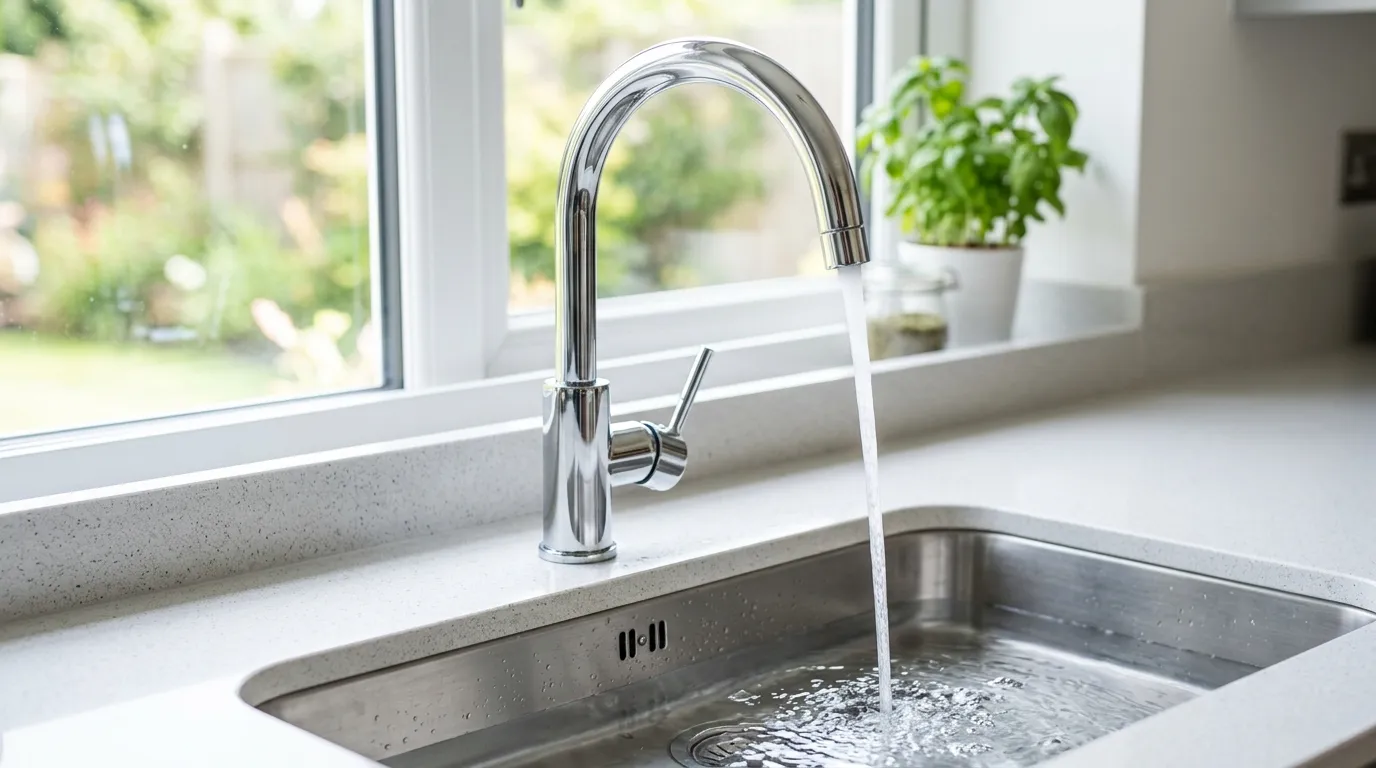 Local Plumbing Master Pros same day plumber fixing a faucet in Alfordsville, IN